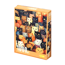 Curious Cat Puzzle - 1000 Piece